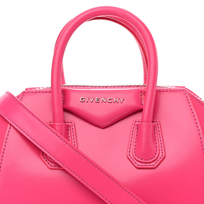 Givenchy Shiny Lord Calfskin Mini Antigona Shocking Pink 8 of 11