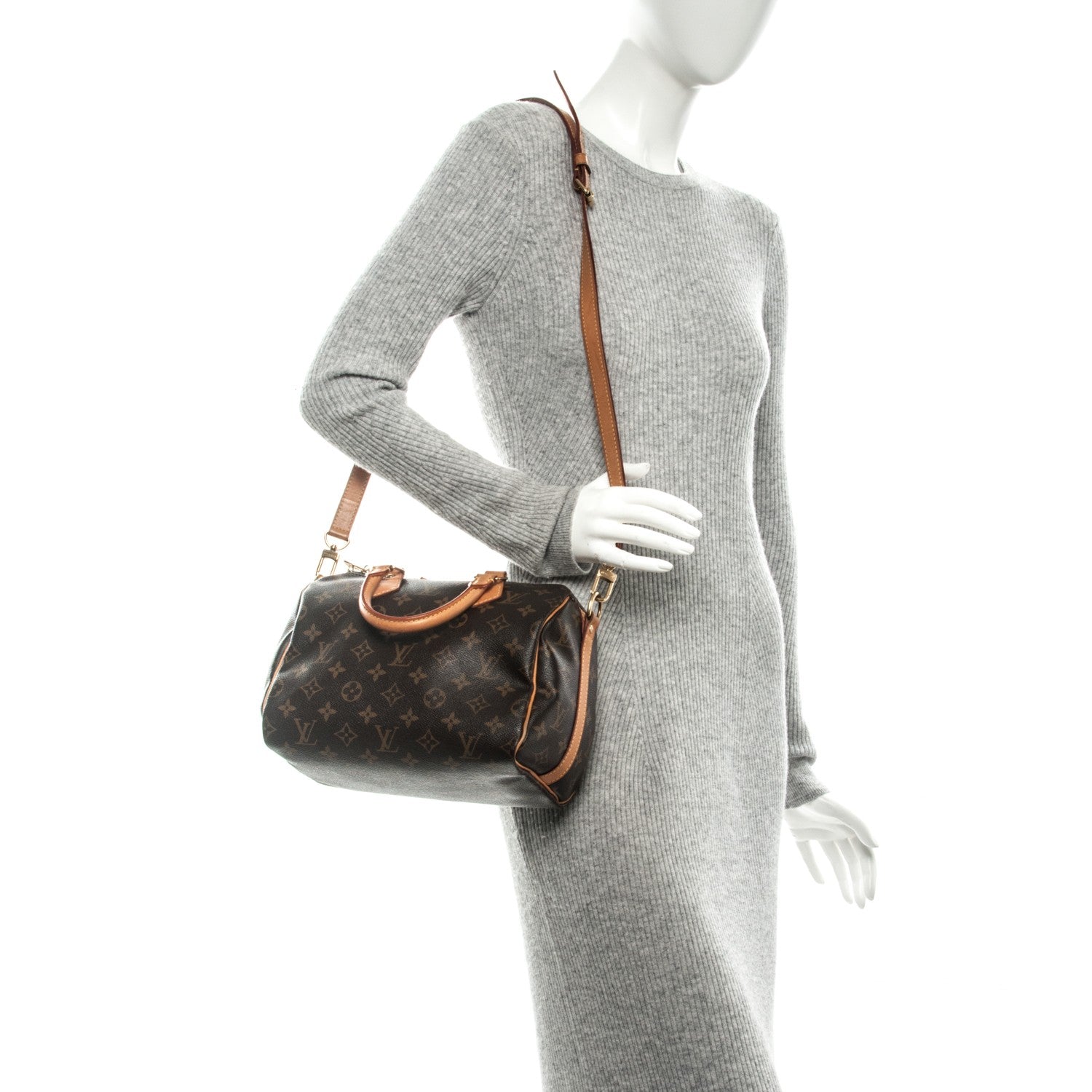 Louis Vuitton Monogram Speedy Bandouliere 25 2 of 7