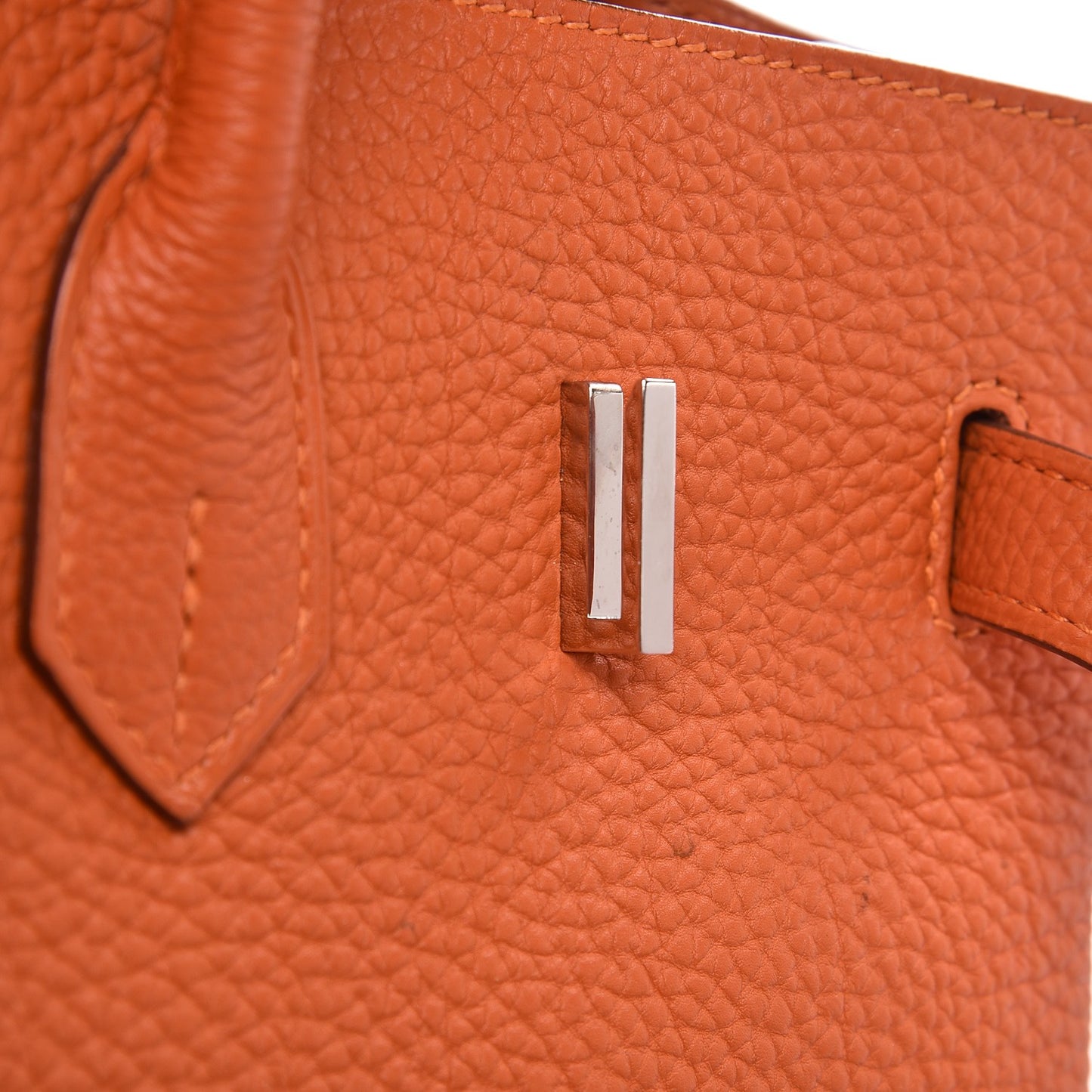 Togo Birkin 35 Orange