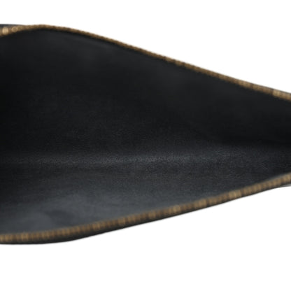 Louis Vuitton Epi Pochette Accessories 24 Black 5 of 9
