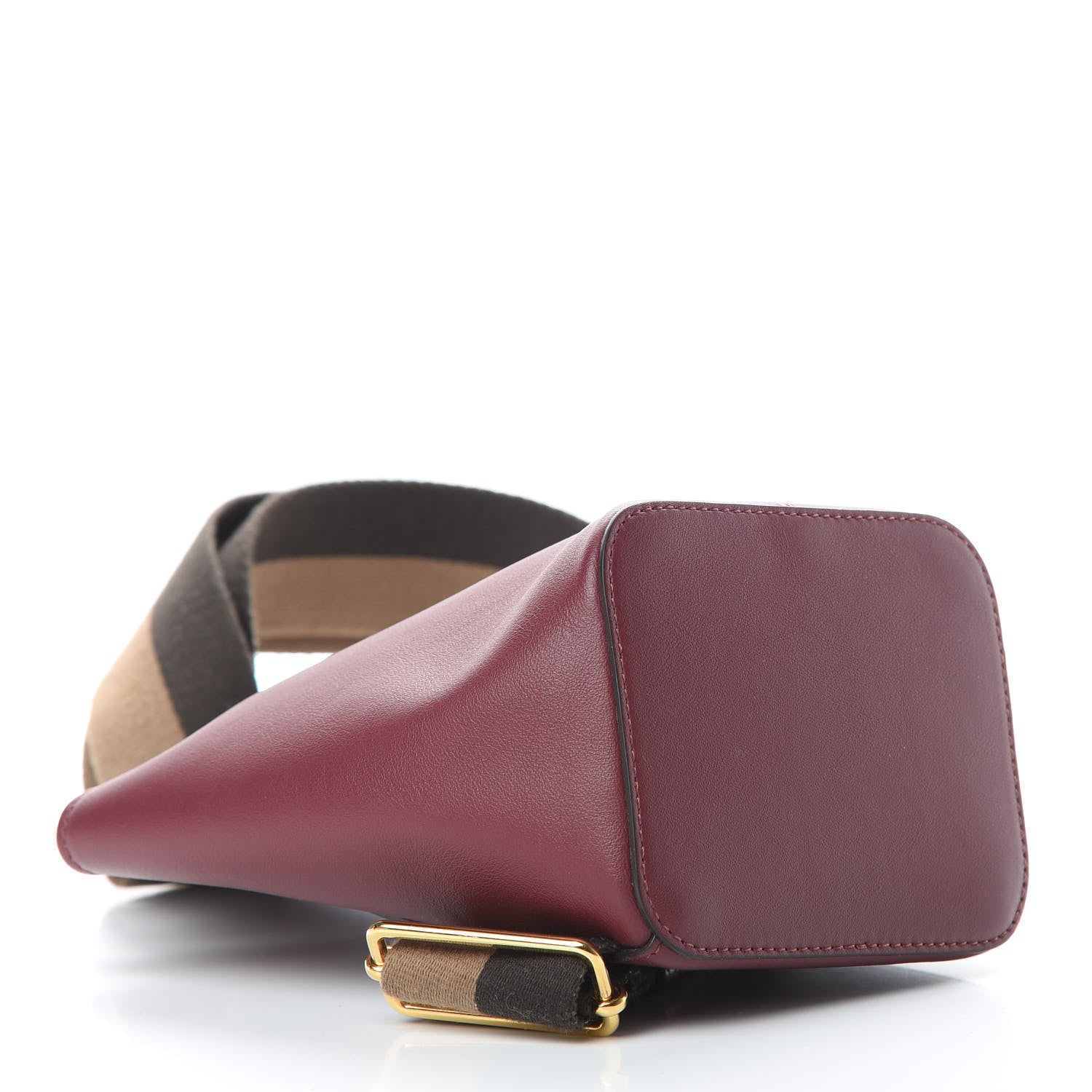 Fendi Vitello Grace Matte Mini Guitar Bag Barolo 3 of 12