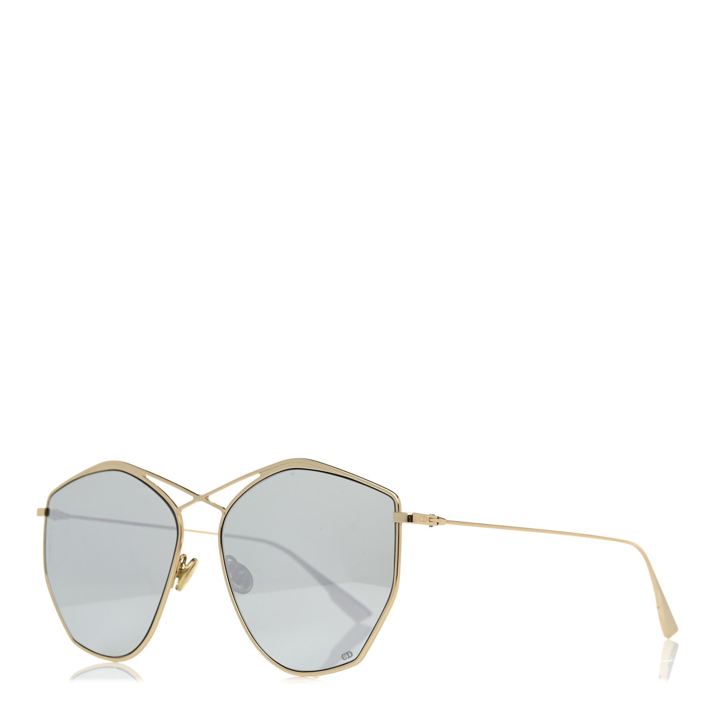 Metal Stellaire 4 Sunglasses Gold Grey