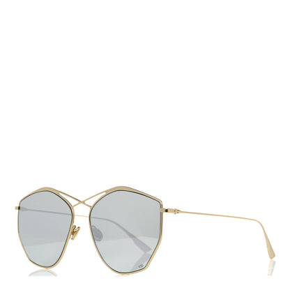 Christian Dior Metal Stellaire 4 Sunglasses Gold Grey 1 of 8