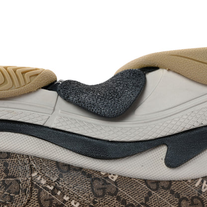 Balenciaga X GUCCI GG Supreme Monogram Allover Logo Womens Triple S Sneakers 37 Beige Ebony Mystic White 12 of 16