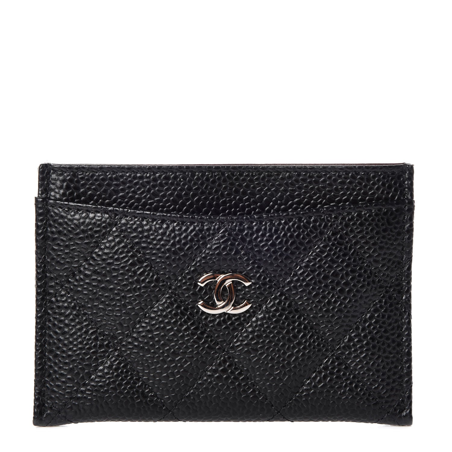 Chanel Caviar Quilted Card Holder Black 1 of 9