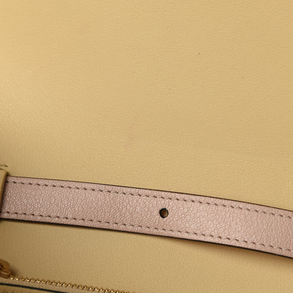 Celine Shiny Goatskin Medium Classic Box Flap Bag Blush 11 of 15