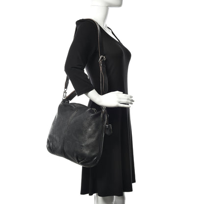Louis Vuitton Mahina Selene MM Black 2 of 13