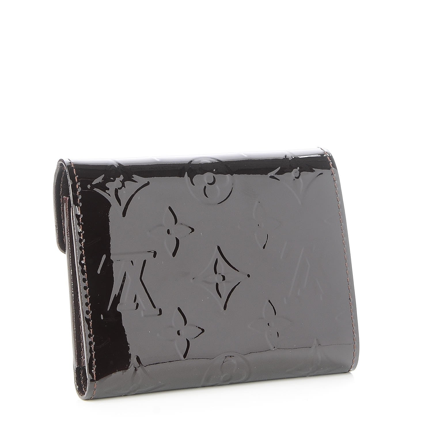 Louis Vuitton Vernis Victorine Wallet Amarante 3 of 7