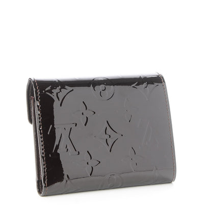 Louis Vuitton Vernis Victorine Wallet Amarante 3 of 7