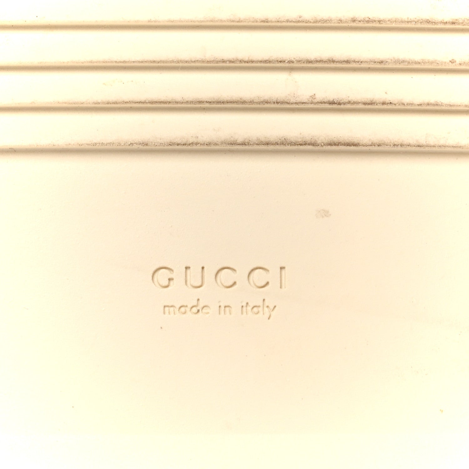 Gucci Cosmos Softy Calfskin Interlocking G Slingback Sandals 35.5 Mystic White 9 of 10