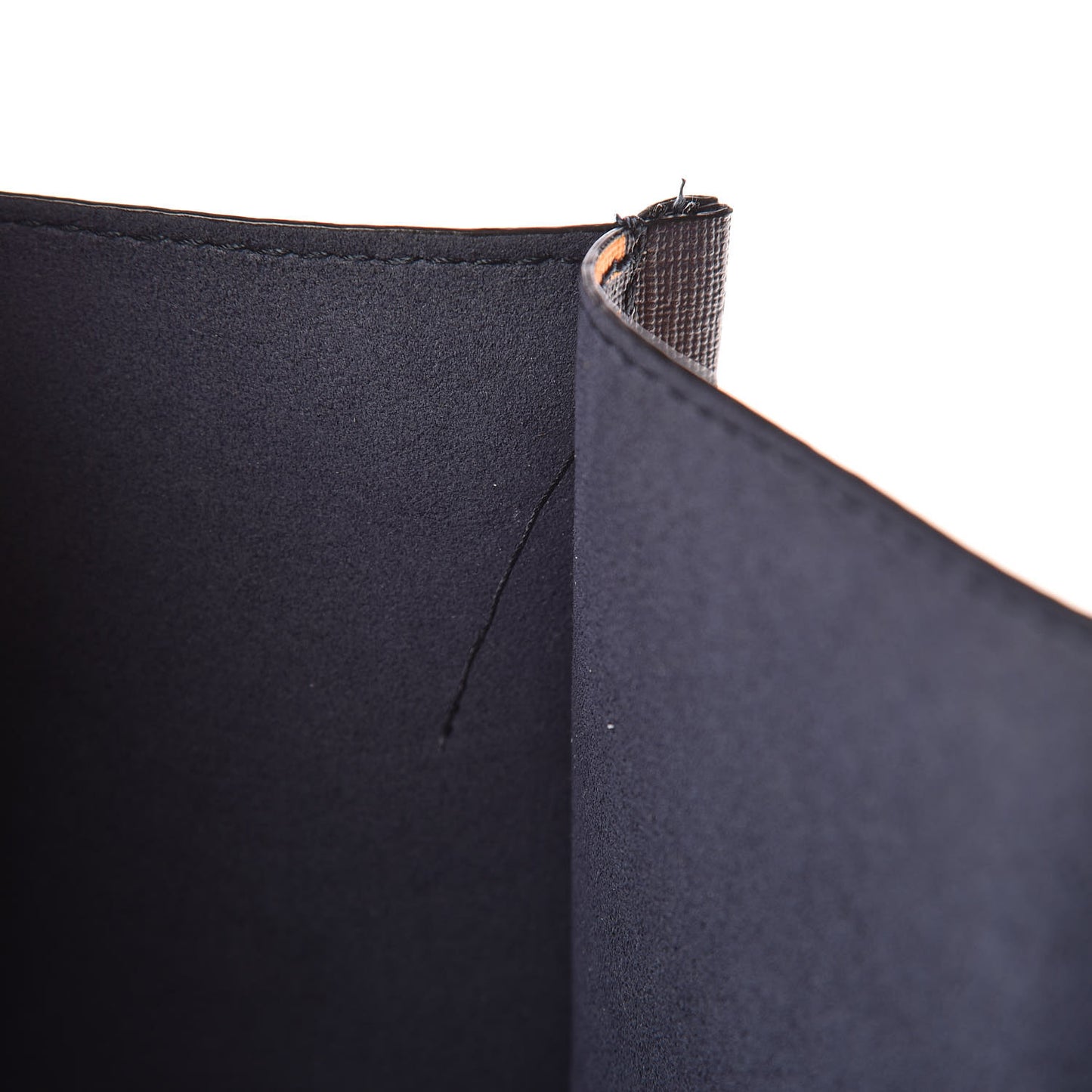 Coated Canvas Square G Vertical Tote Blue