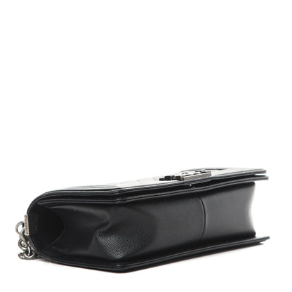 Chanel Caviar Quilted Medium Boy Flap Black 4 of 11