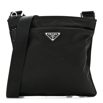 Prada Tessuto Nylon Crossbody Bag Black 1 of 9