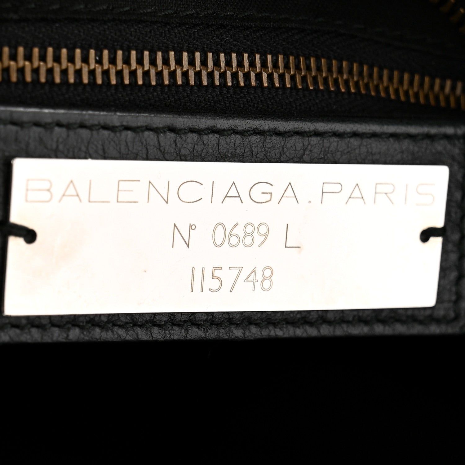 Balenciaga Agneau Classic Hardware City Black 7 of 10