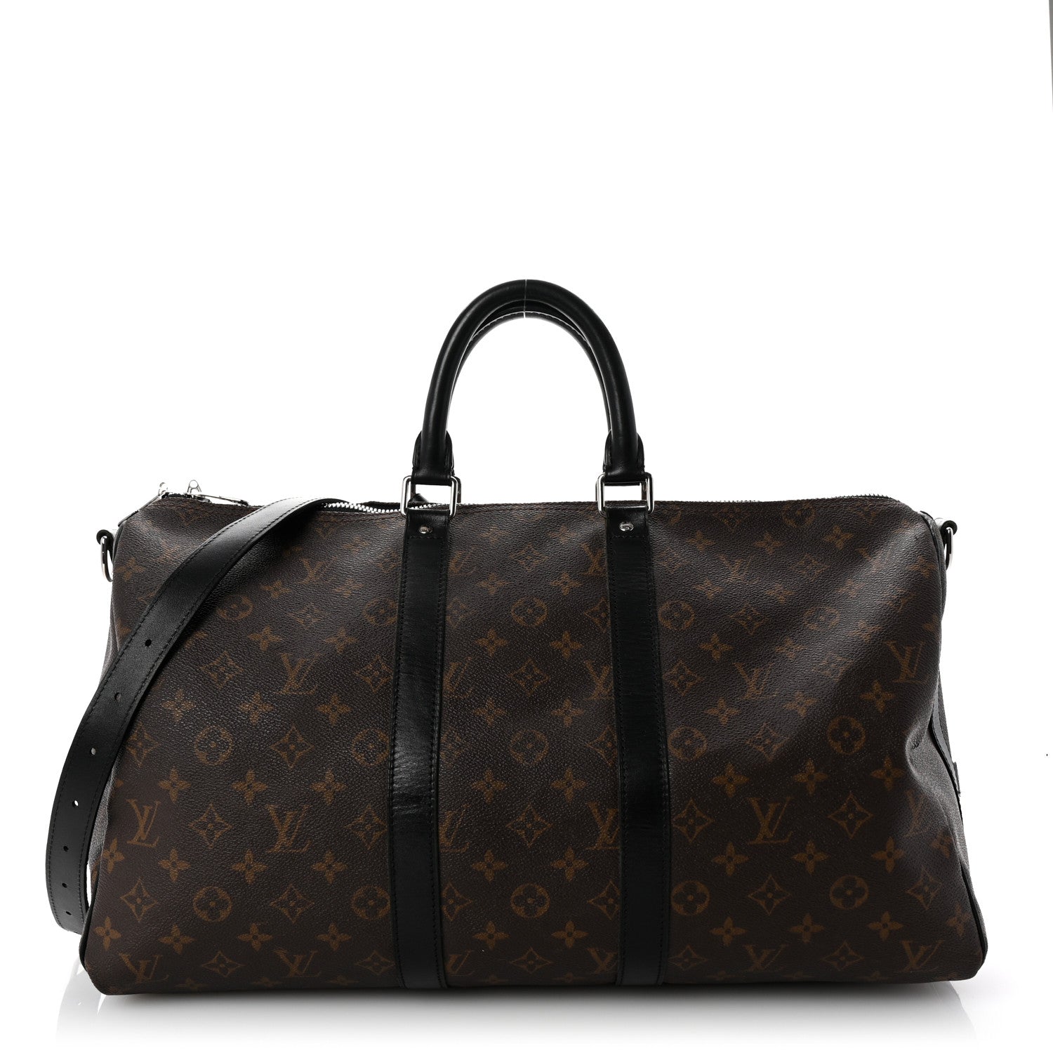 Louis Vuitton Monogram Macassar Keepall Bandouliere 45 1 of 9
