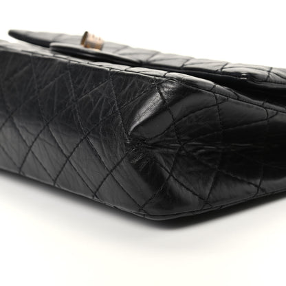 Chanel Aged Calfskin Quilted 2.55 Reissue 225 Flap Black 7 of 9