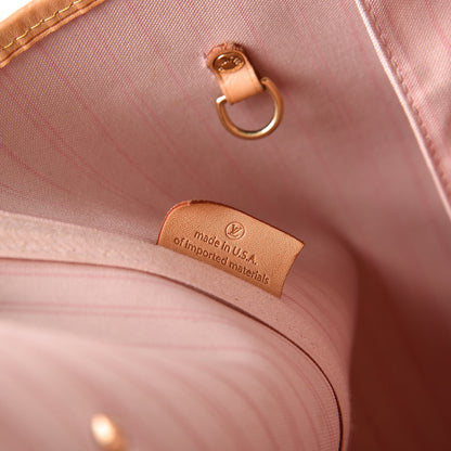 Louis Vuitton Damier Azur Neo Neverfull GM Rose Ballerine 7 of 11
