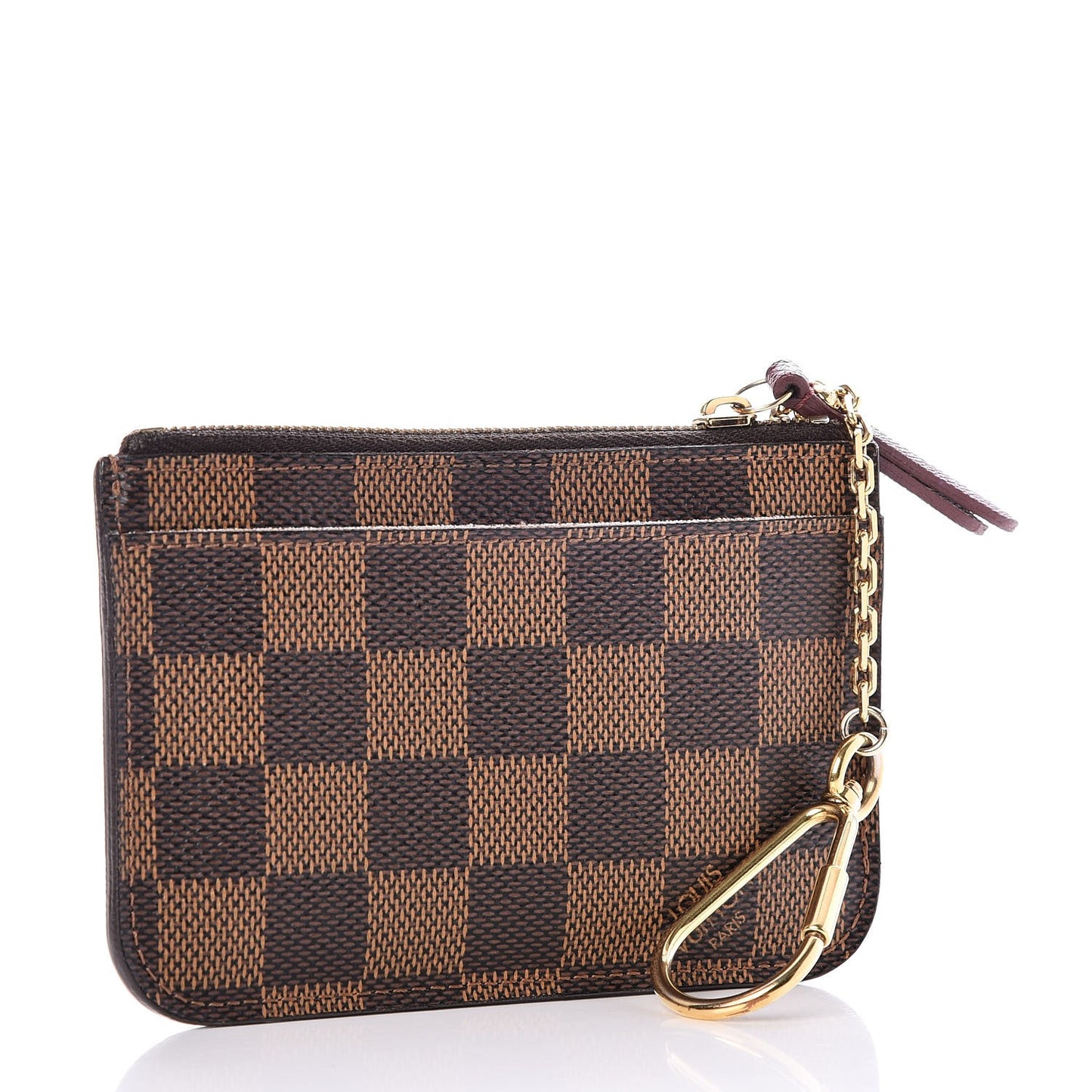 Damier Ebene Scribe Affiche Key Pouch