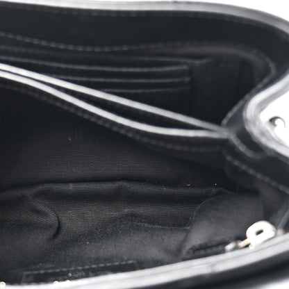 Saint Laurent Calfskin Y Quilted Monogram Toy Loulou Crossbody Bag Black 6 of 12