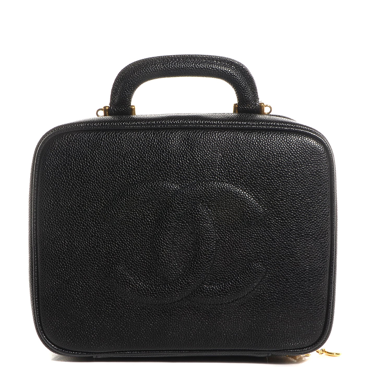 Caviar Cosmetic Train Case Black