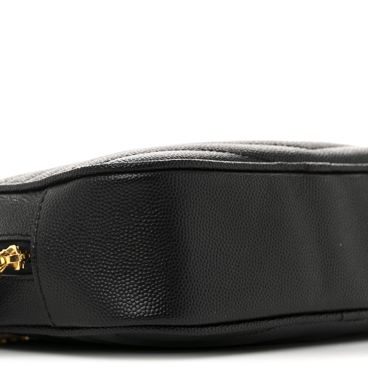Saint Laurent Grain De Poudre Matelasse Monogram Mini Lou Camera Bag Black 9 of 10