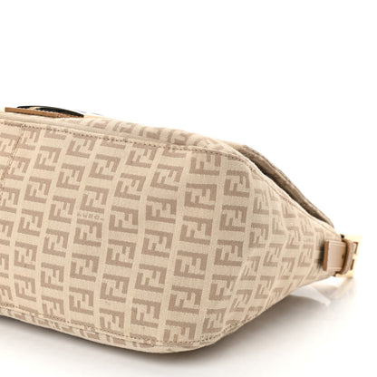 Fendi Zucchino Vitello Mama Baguette Beige Tortora 9 of 9