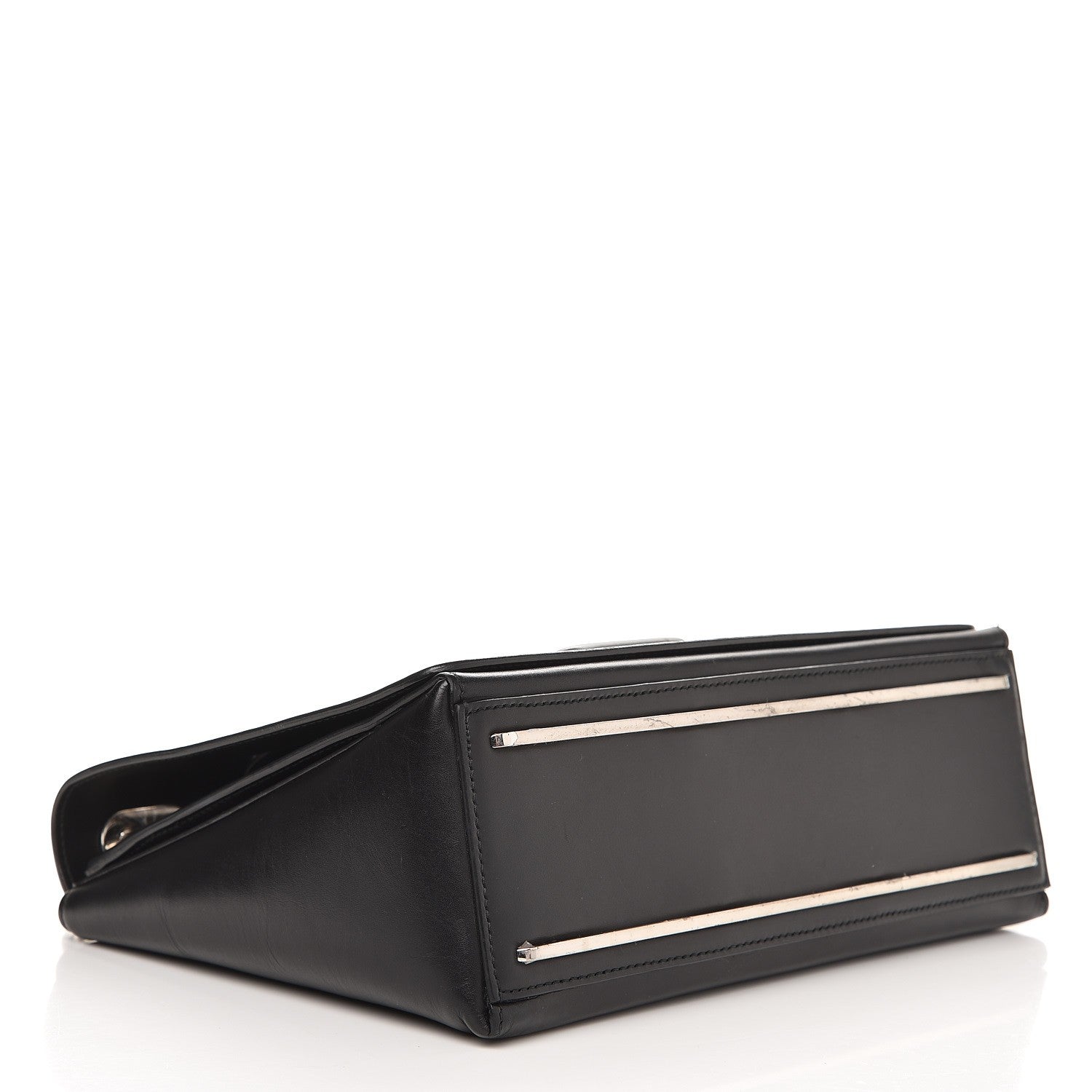 Balenciaga Calfskin Bal58 Shoulder Bag Black 4 of 13