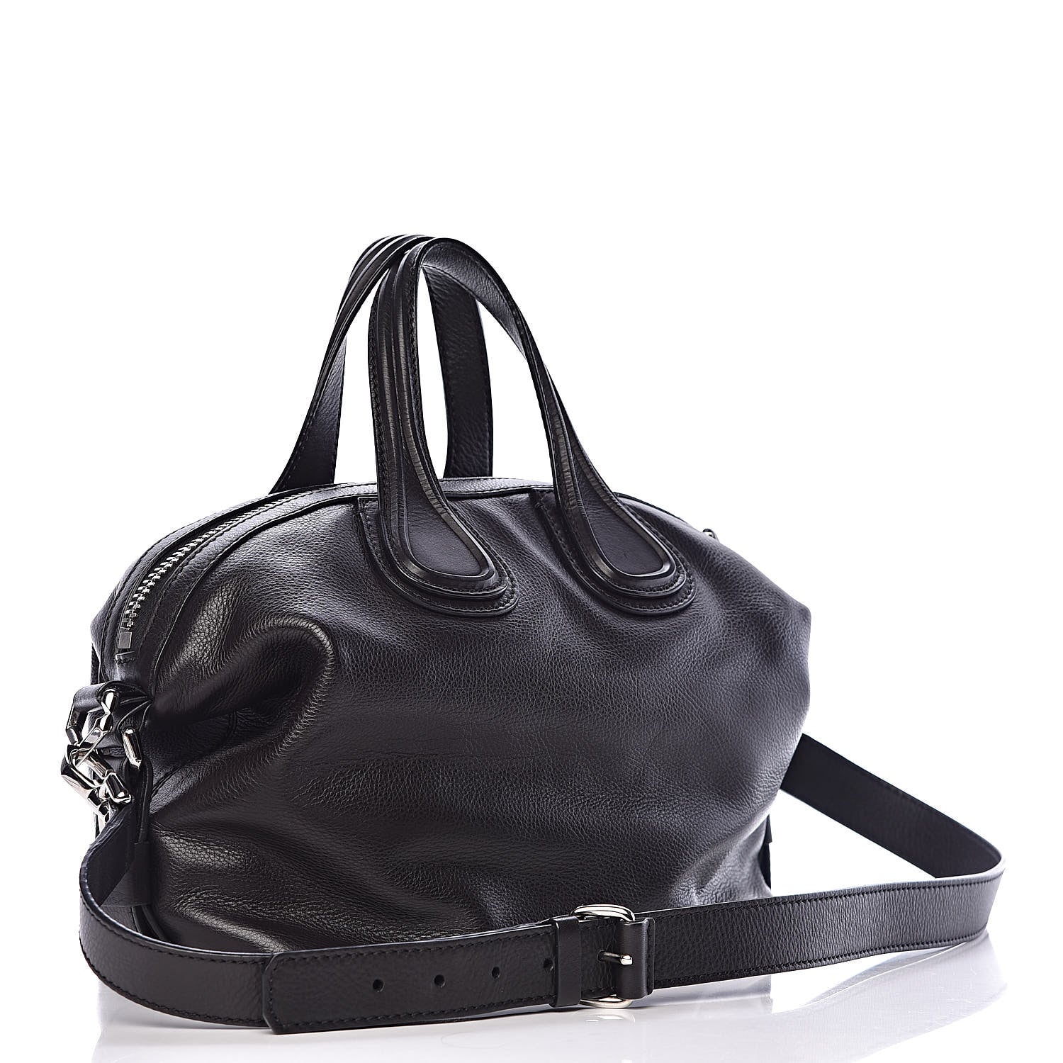 Givenchy Waxy Grained Calfskin Small Nightingale Black 3 of 12