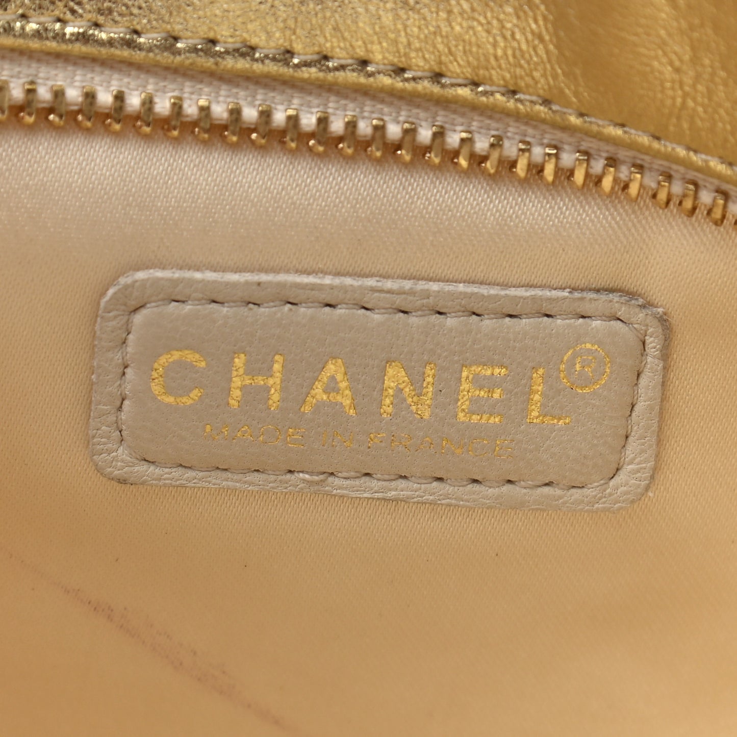 Nylon Travel Pouch Beige