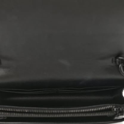 Saint Laurent Calfskin Monogram Sunset Chain Wallet Black 6 of 10