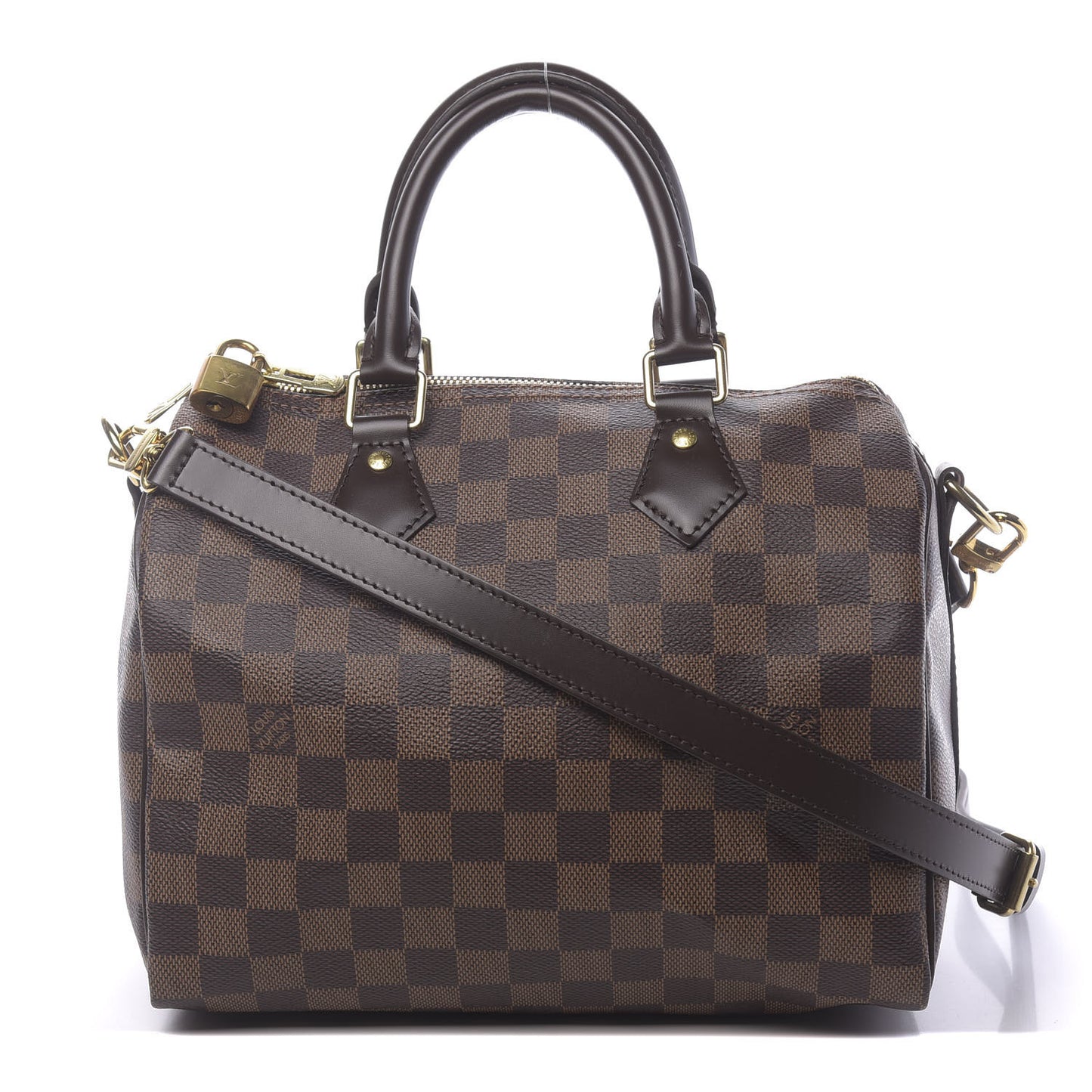 Damier Ebene Speedy Bandouliere 25