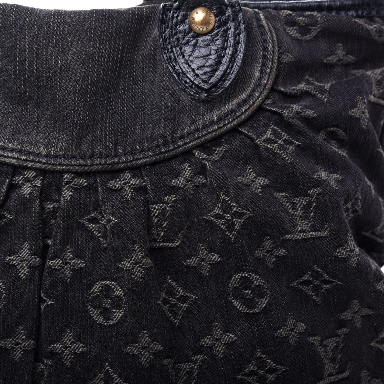 Louis Vuitton Denim Neo Cabby GM Black 10 of 10