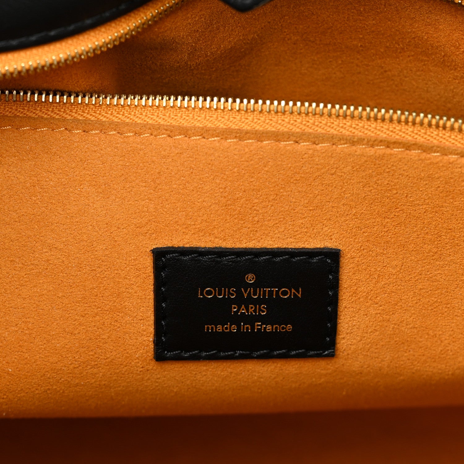 Louis Vuitton Calfskin Monogram Tufting On My Side Black 6 of 14