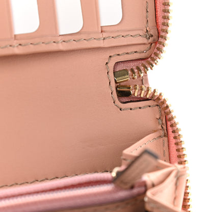 Gucci Monogram Joy Zip Around Organizer Wallet Pink 11 of 16