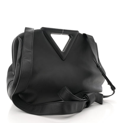 Bottega Veneta Calfskin Medium The Point Triangle Bag Black 3 of 11