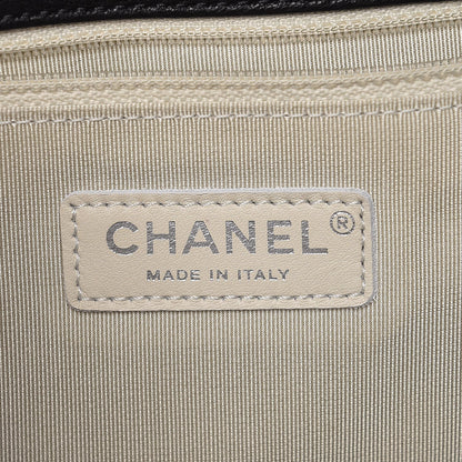 Chanel Washed Lambskin Quilted Maxi Chain Around Flap Black 6 of 8