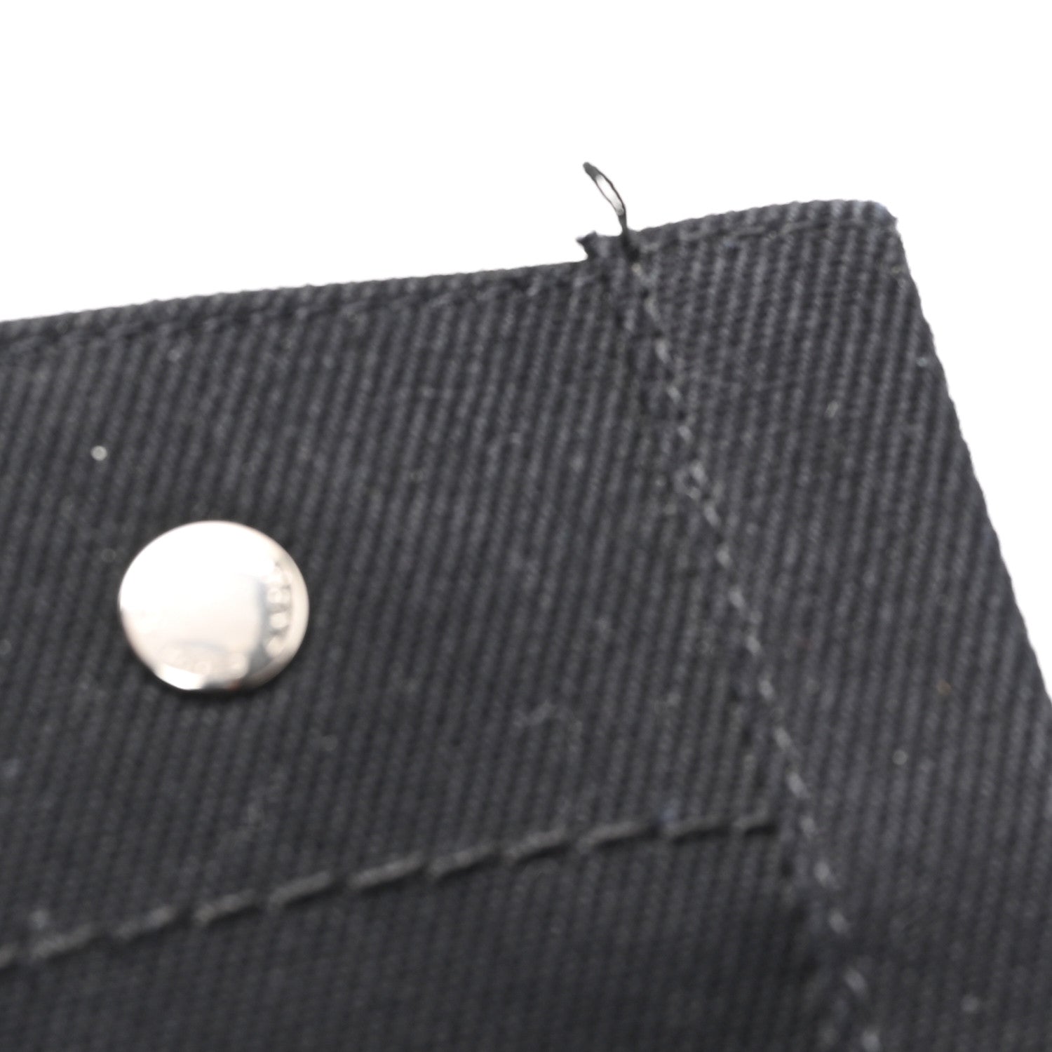 Saint Laurent Linen Calfskin Rive Gauche North South Tote Black 12 of 12