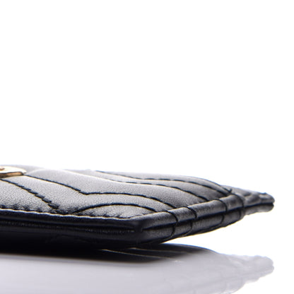 Gucci Calfskin Matelasse GG Marmont Card Holder Black 8 of 8