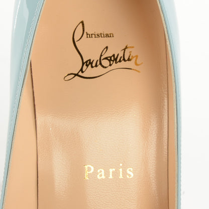 Christian Louboutin Patent Decollete 554 100 Pumps 39.5 Horizon 7 of 8