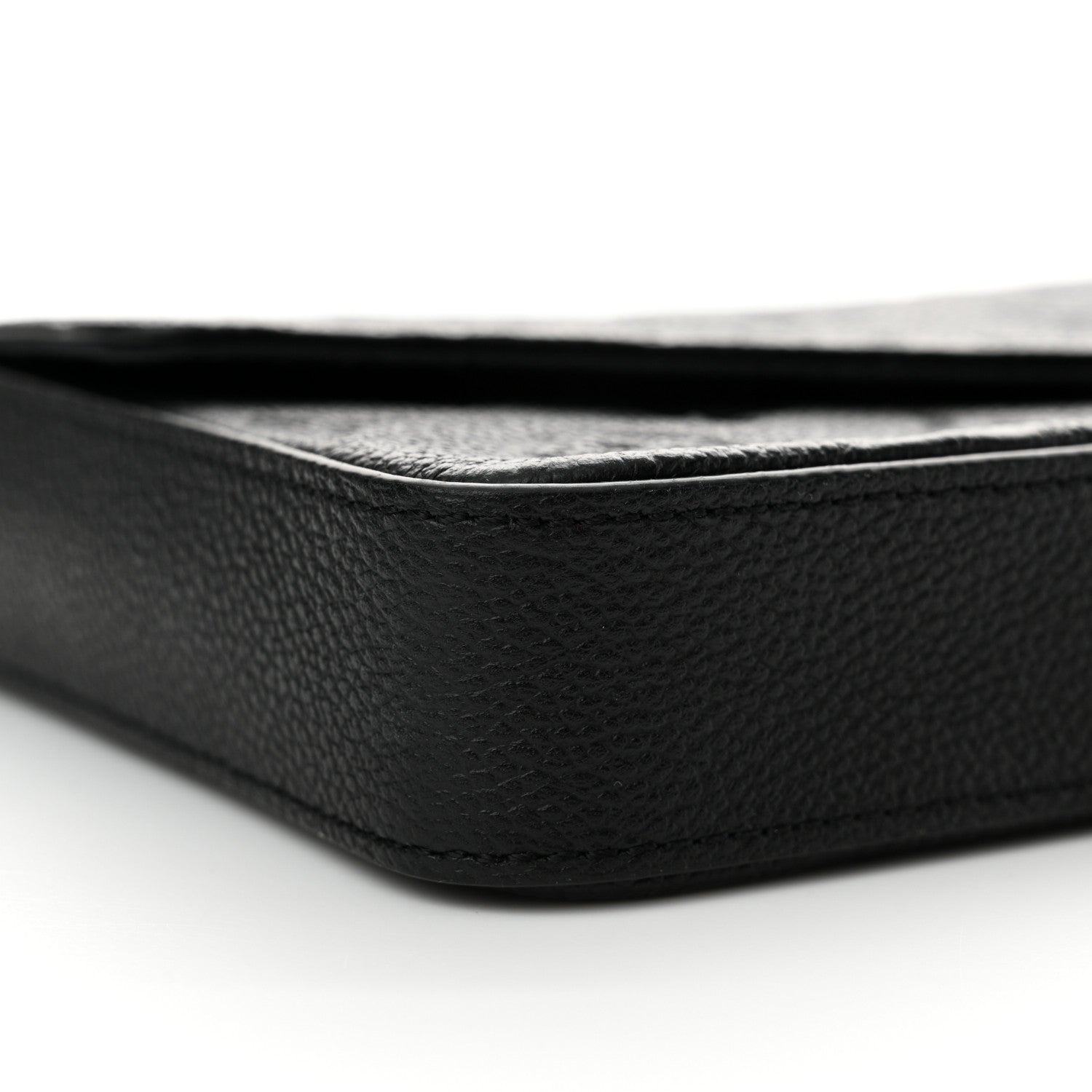 Louis Vuitton Empreinte Pochette Felicie Chain Wallet Black 10 of 12