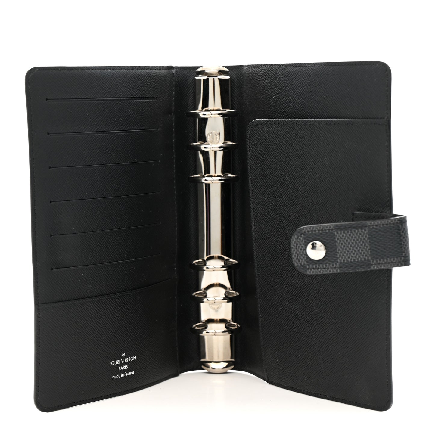 Damier Graphite Medium Ring Agenda Cover