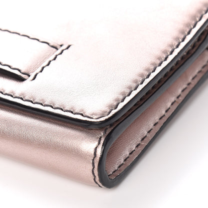 Christian Dior Metallic Calfskin J'adior Croisiere Chain Wallet Bronze 9 of 10