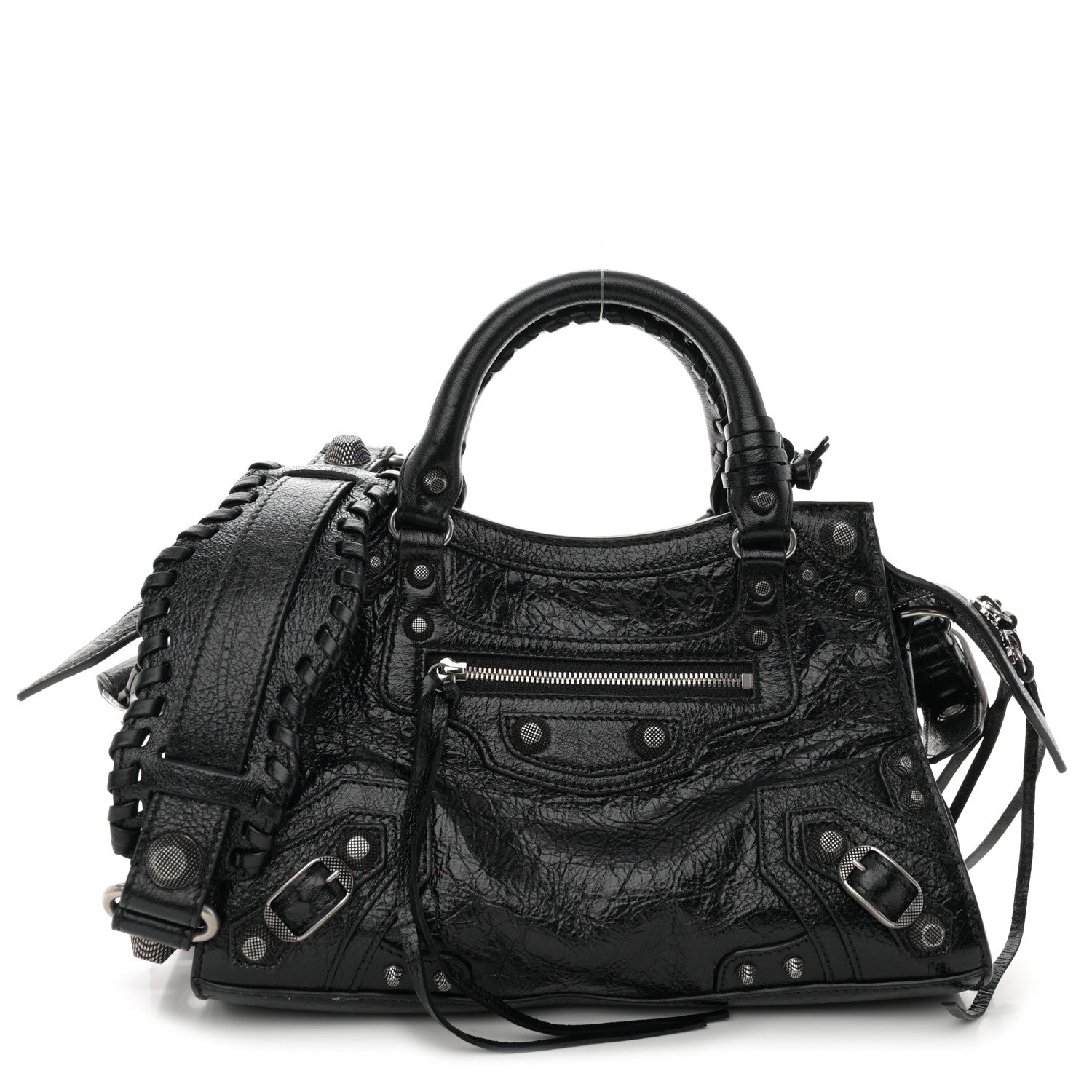 Balenciaga Agneau Arena Neo Cagole Handbag XS Black 3 of 11