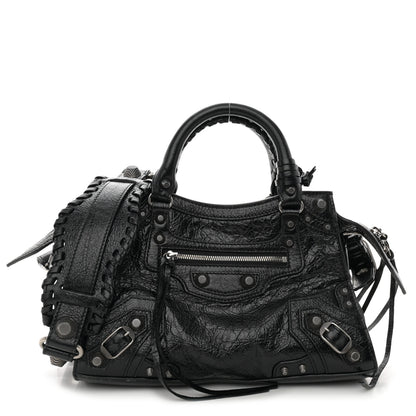 Balenciaga Agneau Arena Neo Cagole Handbag XS Black 3 of 11