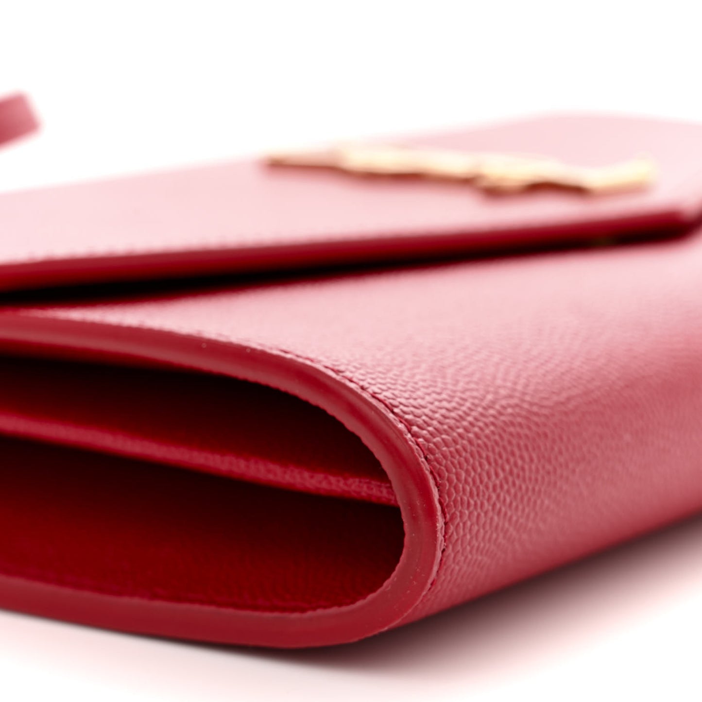 Grain de Poudre Mini Uptown Crossbody Bag Red