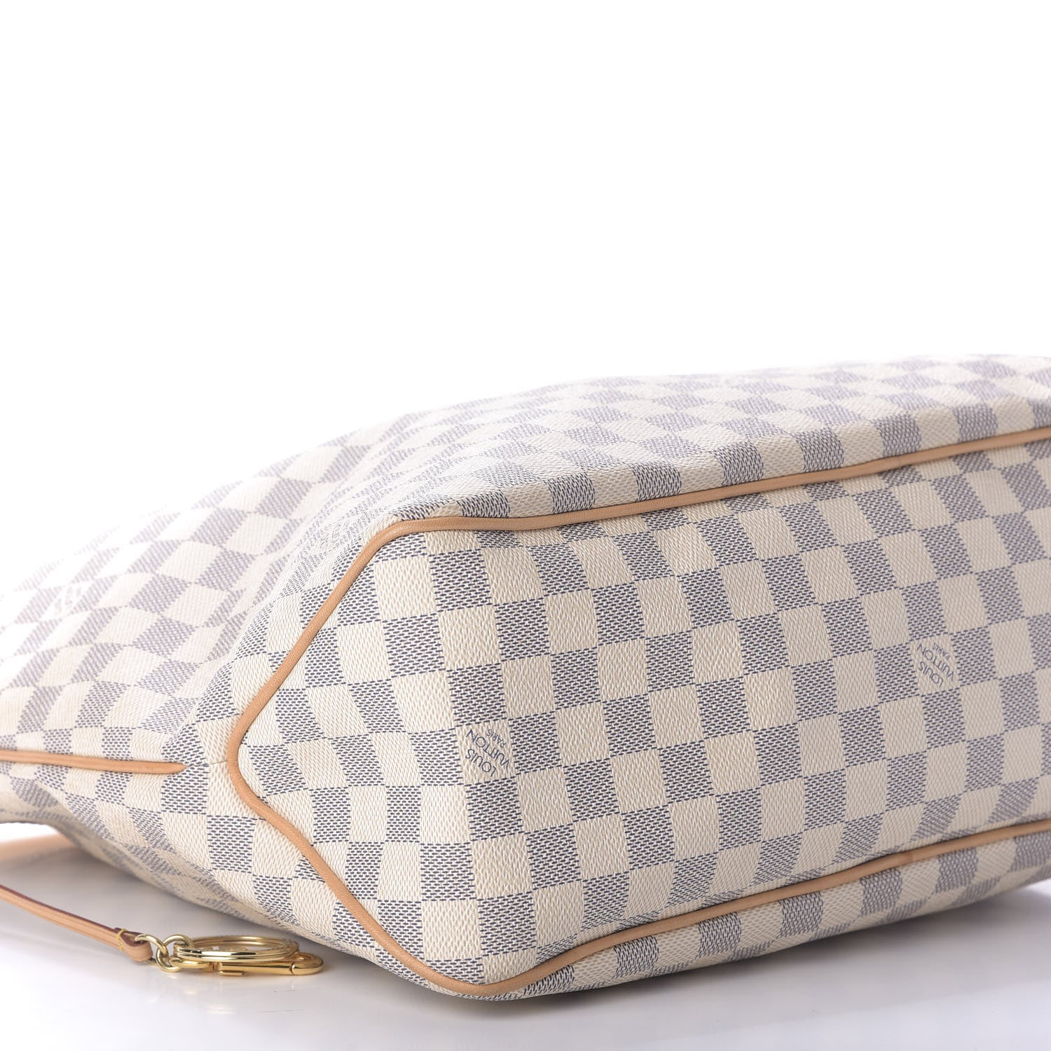 Louis Vuitton Damier Azur Delightful MM Rose Ballerine 6 of 10