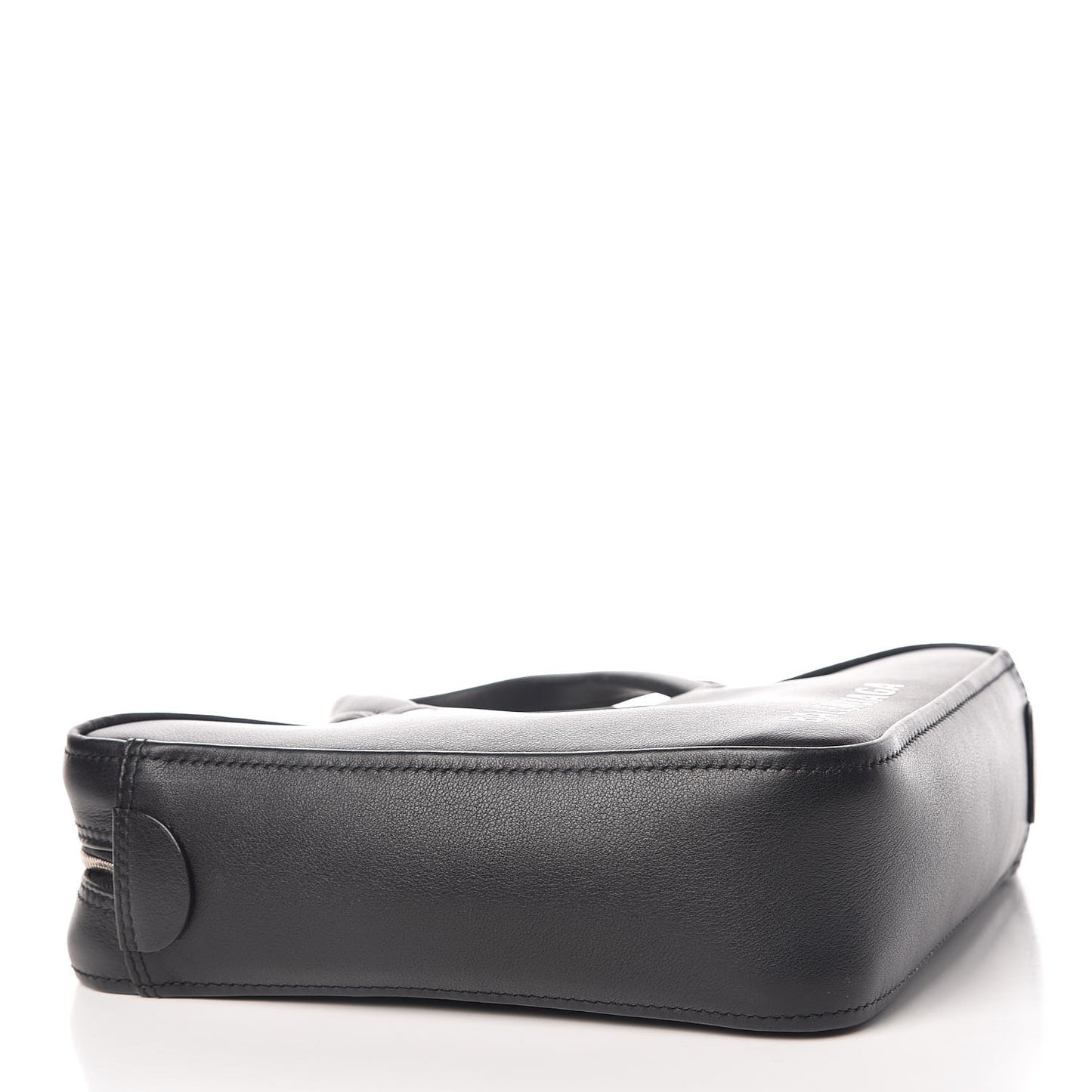 Calfskin XS Triangle Chain Duffle Black
