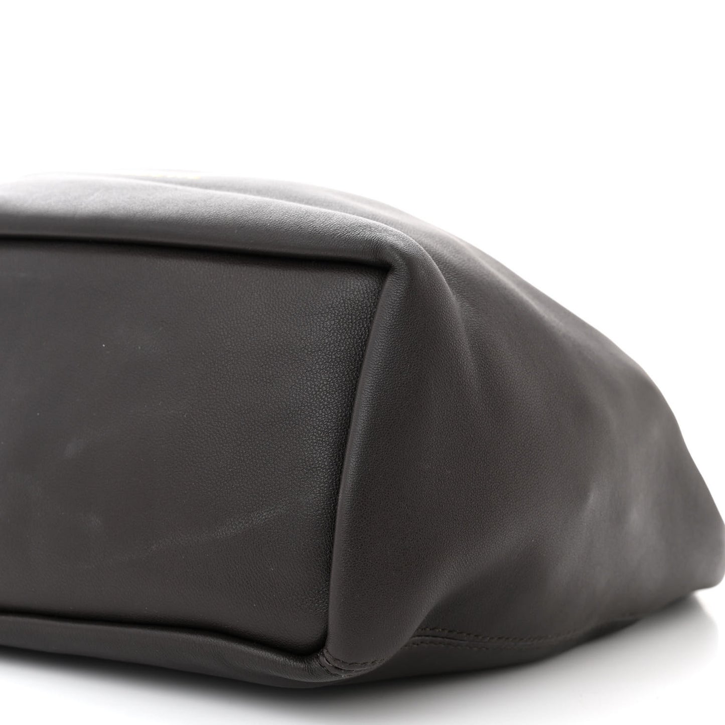 Nappa Small Squeeze Bag Chocolate