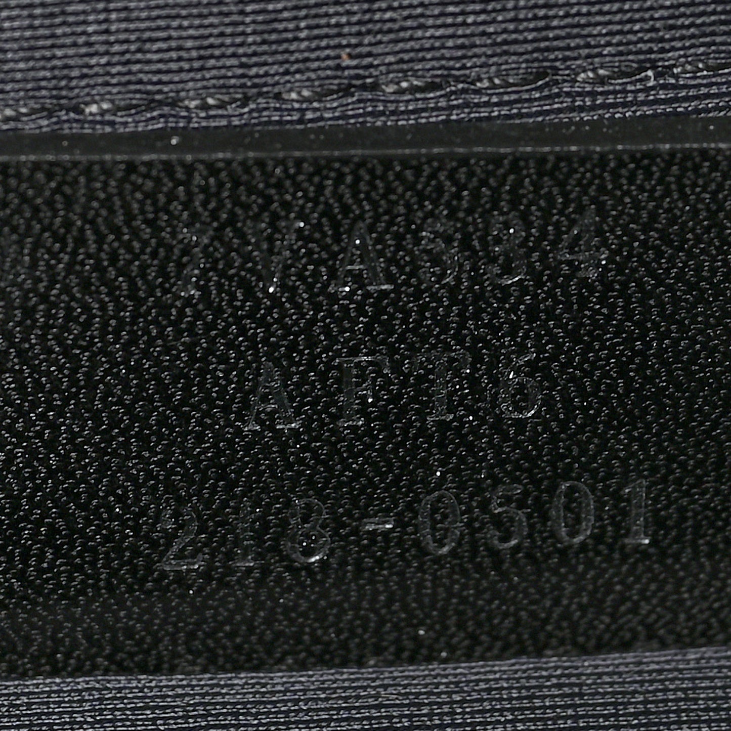X SARAH COLEMAN Fabric Jacquard Vitello Grace FF Vertigo Woven Lanyard Large Baguette Tobacco Moro Black