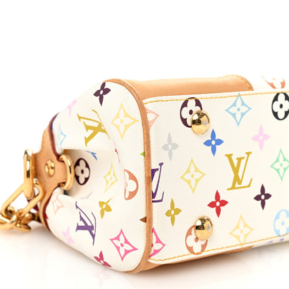 Louis Vuitton Monogram Multicolor Beverly MM White 9 of 12